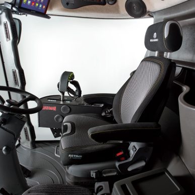 Bateman Sprayers Cab interior