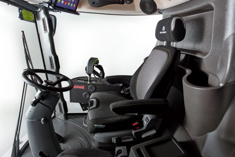 Bateman Sprayers Cab interior
