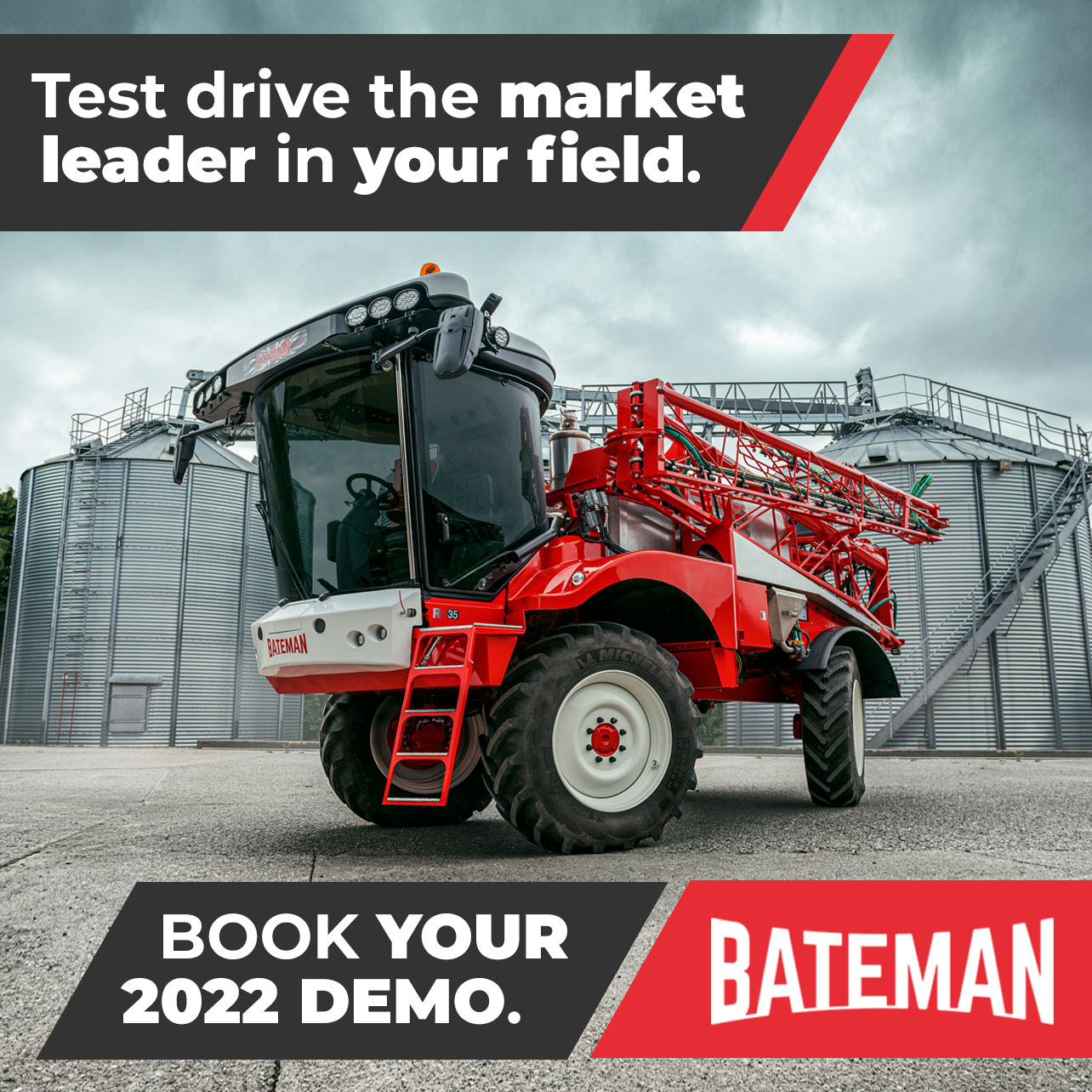Book your Bateman Sprayers 2022 demo