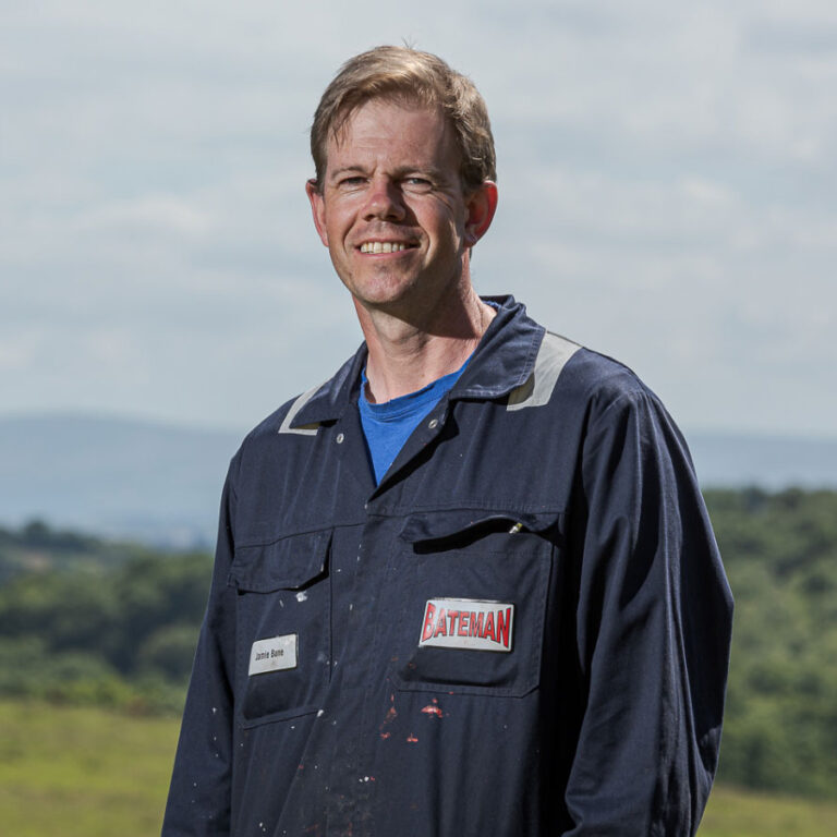 David Cooper, Product Leader in the Bateman Spray department