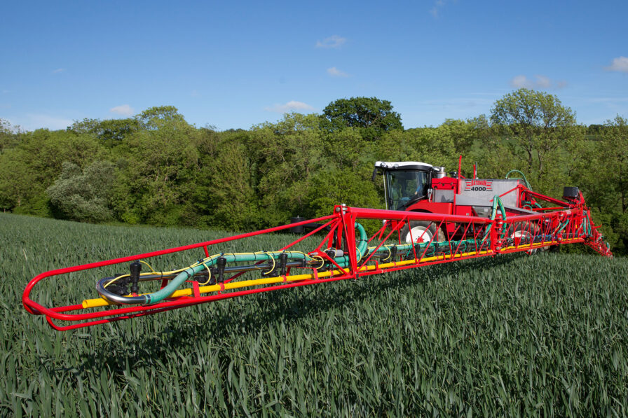 Liquid fertilister application