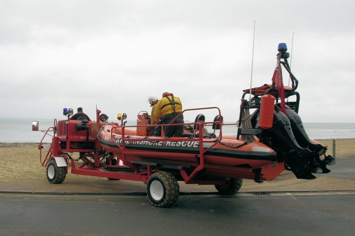 The Ryde Inshore Rescue Lifeboat