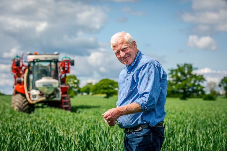 david-goulbourne-with-his-rb35-bateman-sprayer David Goulbourne with his RB35 crop sprayer