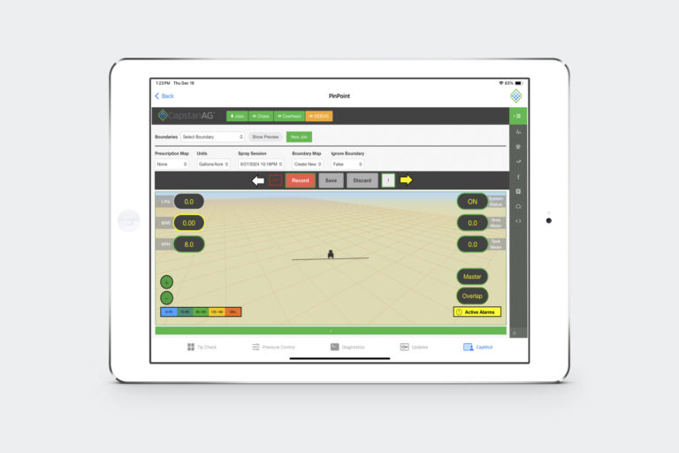 capmod, a pinpoint III PWM system for better spraying control