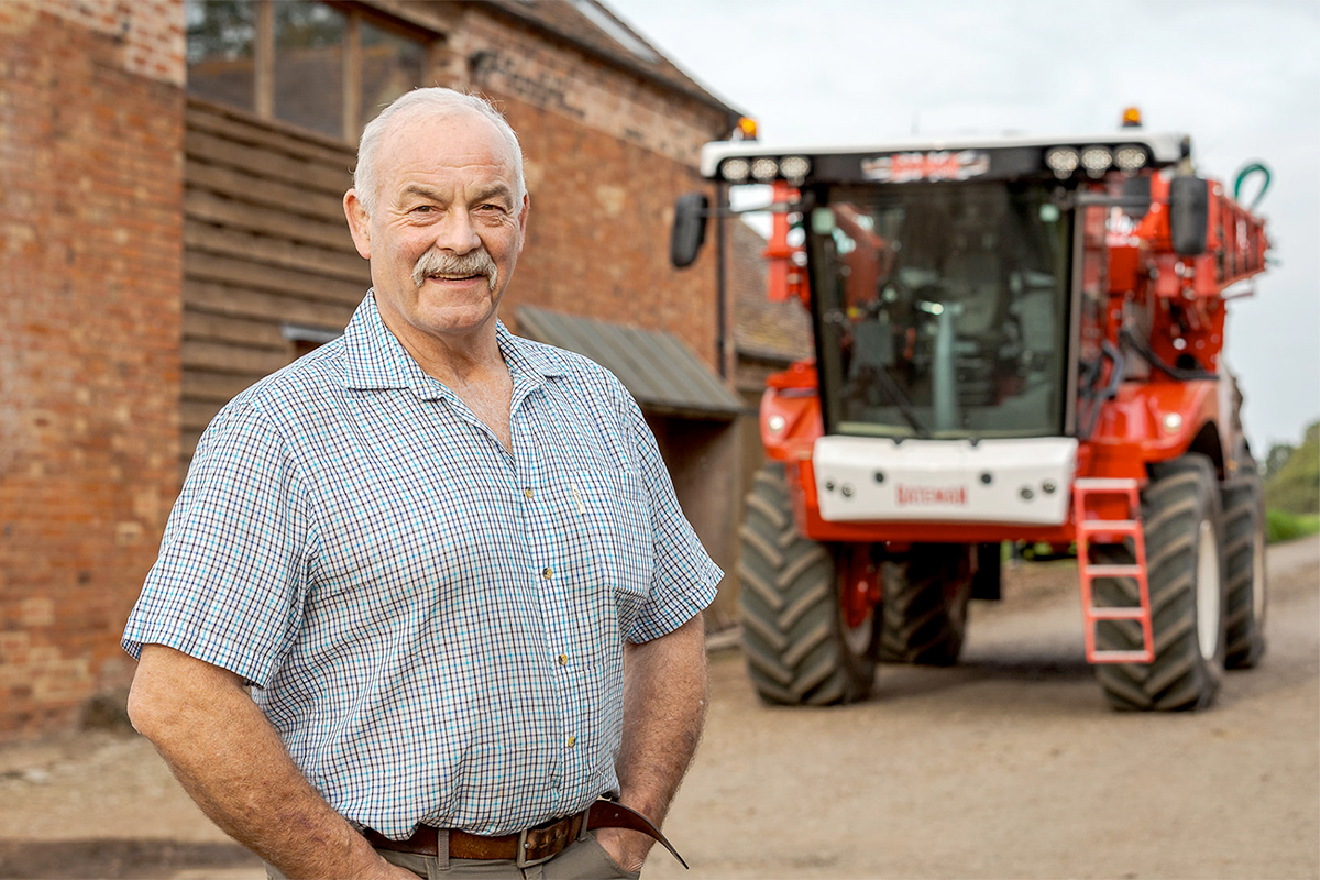 Michael Reed with his RB35