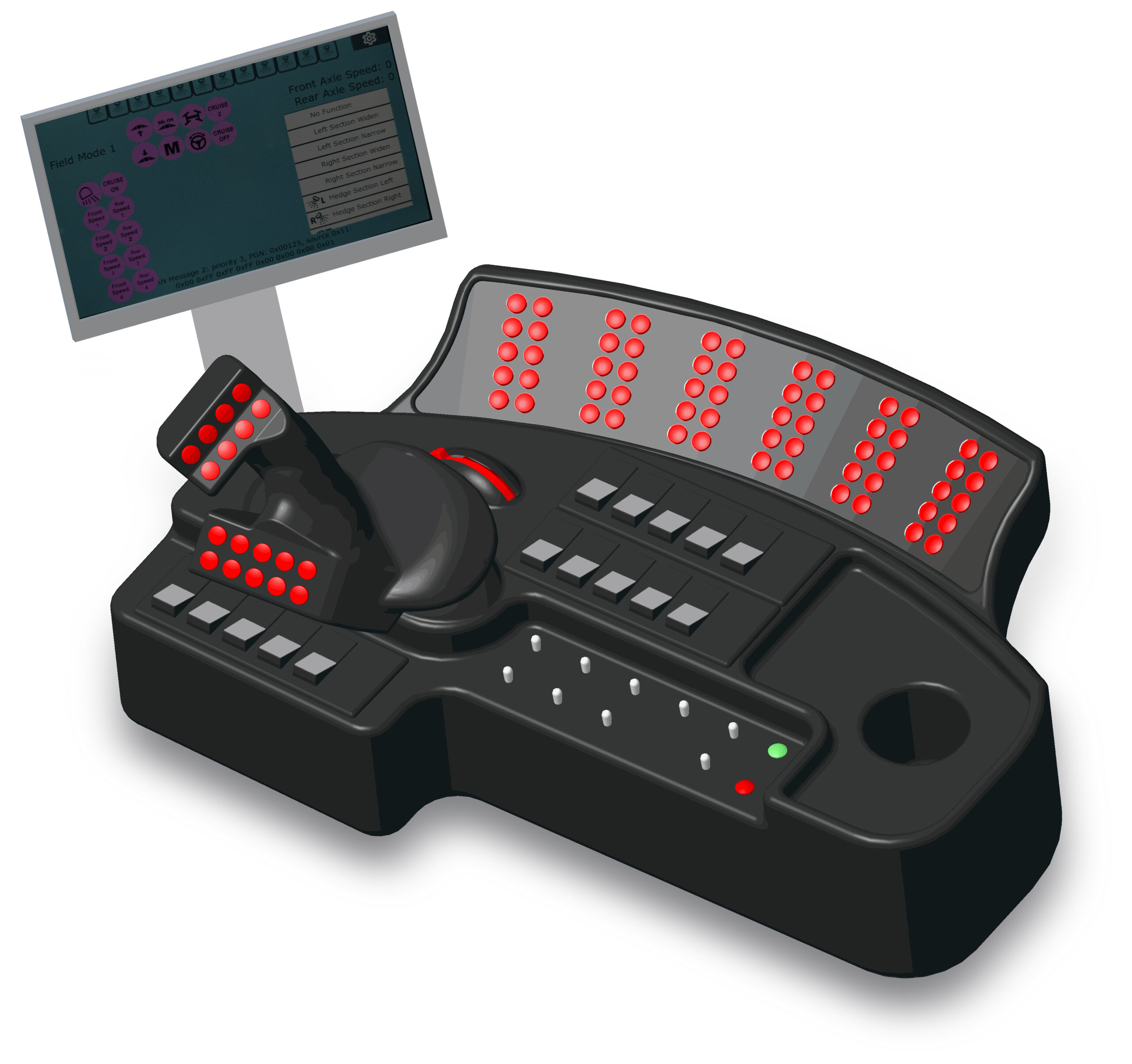 bateman sprayer joystick control