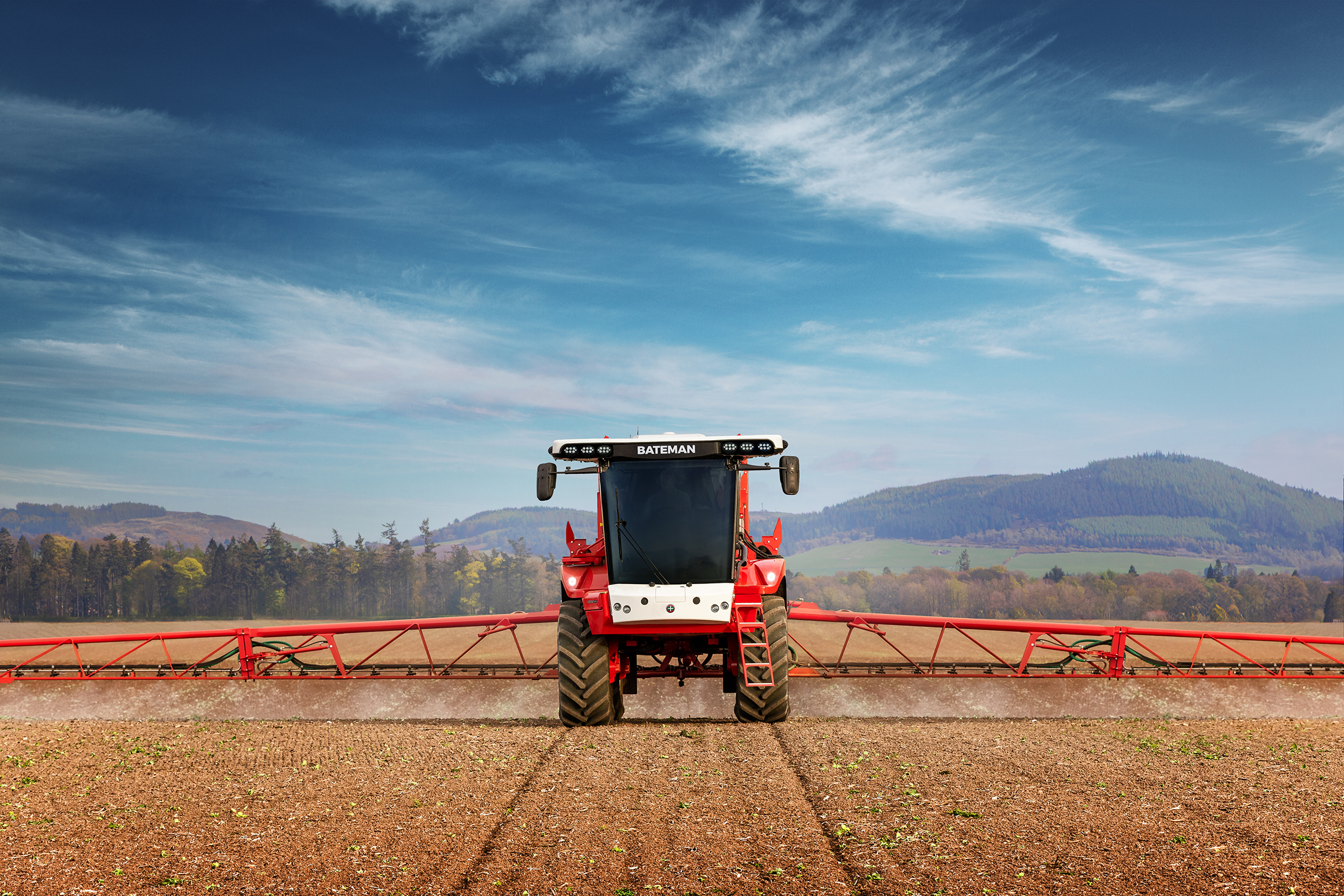 Bateman sprayers spraying system