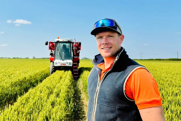 Bateman RB35 operator Sam Bagshaw